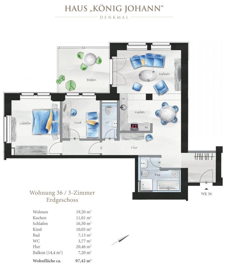 Oasis Appart - Wohnen Im Koenigspark - Elbhang Dresden - Grosse Terrasse - Netflix - Tg Екстериор снимка